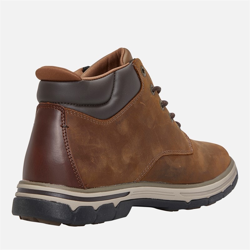 Mens Relaxed Fit Segment 2.0 Brogden Boots Desert Brown - Image 5