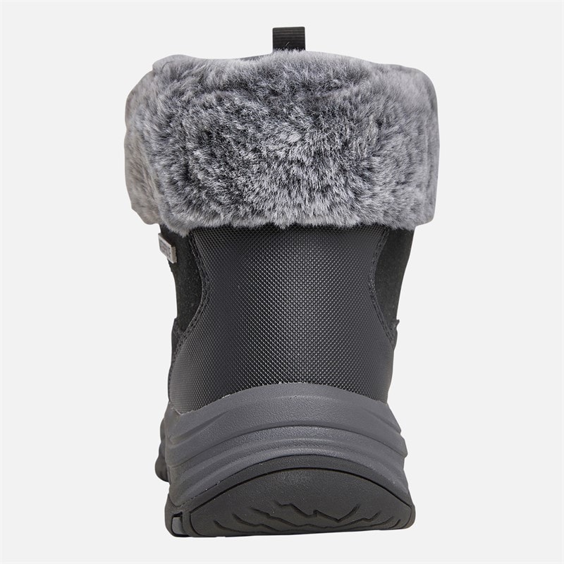 Womens Waterproof Trego Snow Worries Boots Black - Image 3