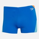 Mens Hyperboom Logo Splice Aquashorts Blue