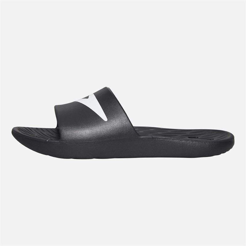 Mens Logo Slides Black - Image 2