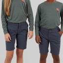 Boys Junior Compass TecWEAVEâ„¢ Water Resistant Shorts Turbulence