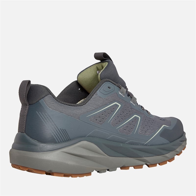 Mens Higger 2 HydroDRY Waterproof Trail Walking Shoes Grey/Dark Shadow - Image 5