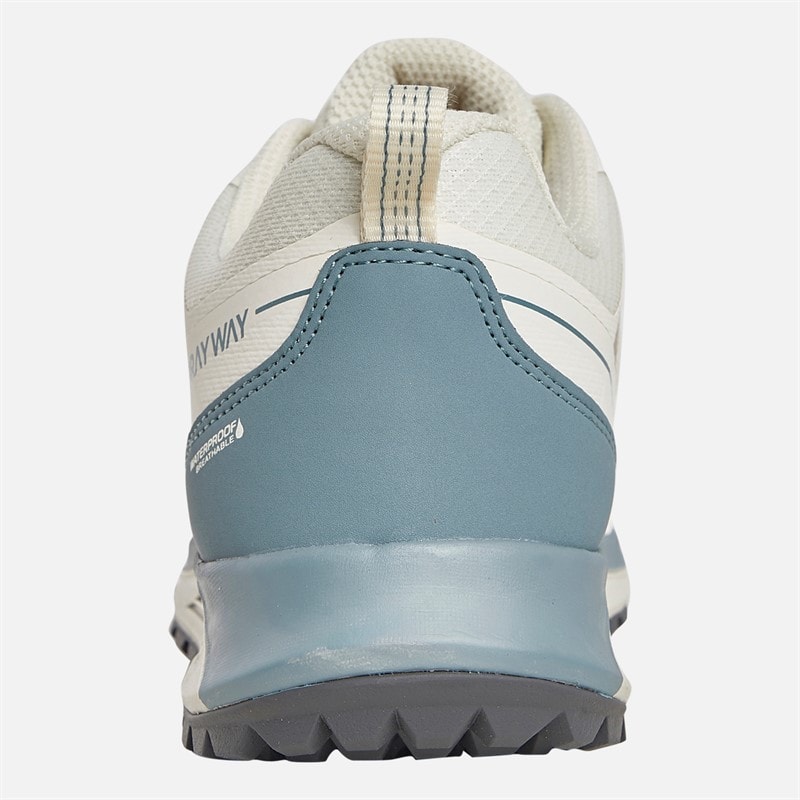 Womens Burbage 2 Low HydroDRY Waterproof Walking Shoes Vanilla/Silver Birch - Image 3