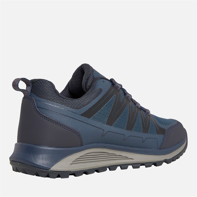 Mens Burbage 2 Low HydroDRY Waterproof Trail Walking Shoes Navy - Image 5