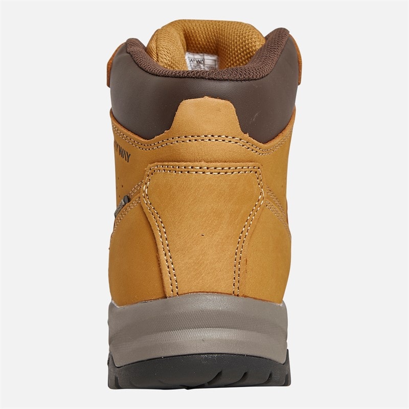Mens Hordan Nubuck Leather HydroDRY Waterproof Trail Walking Boots Honey - Image 3