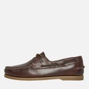 Mens A/O 2 Eye Boat Shoes Amaretto