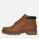 Mens Freeport Lug Chukka Boots Tan Leather