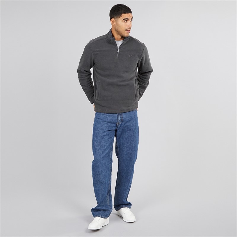 Mens Blade 1/4 Zip Fleece Slate - Image 4