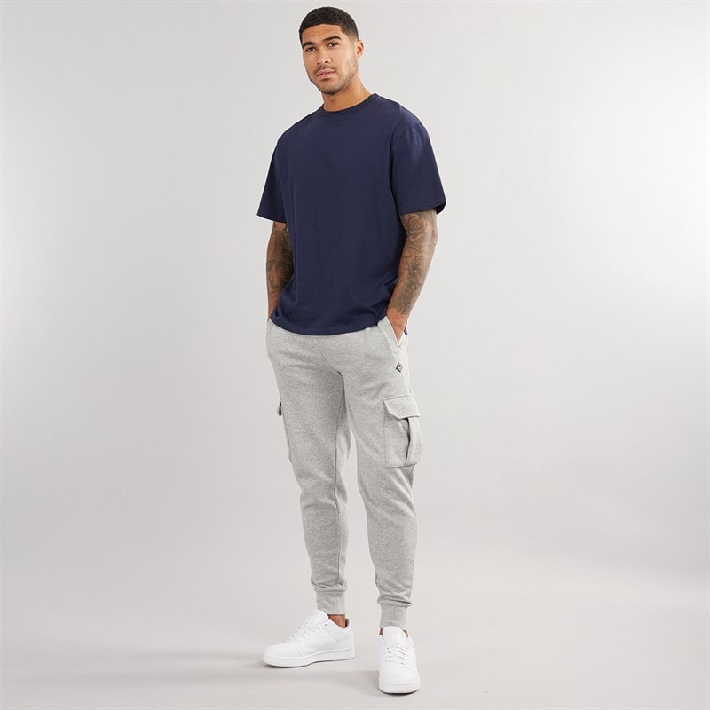 Mens Stefan Joggers Grey Marl - Image 4