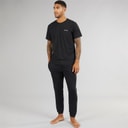 Mens Elt Pyjama Set Black
