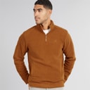 Mens Blade 1/4 Zip Fleece Rust
