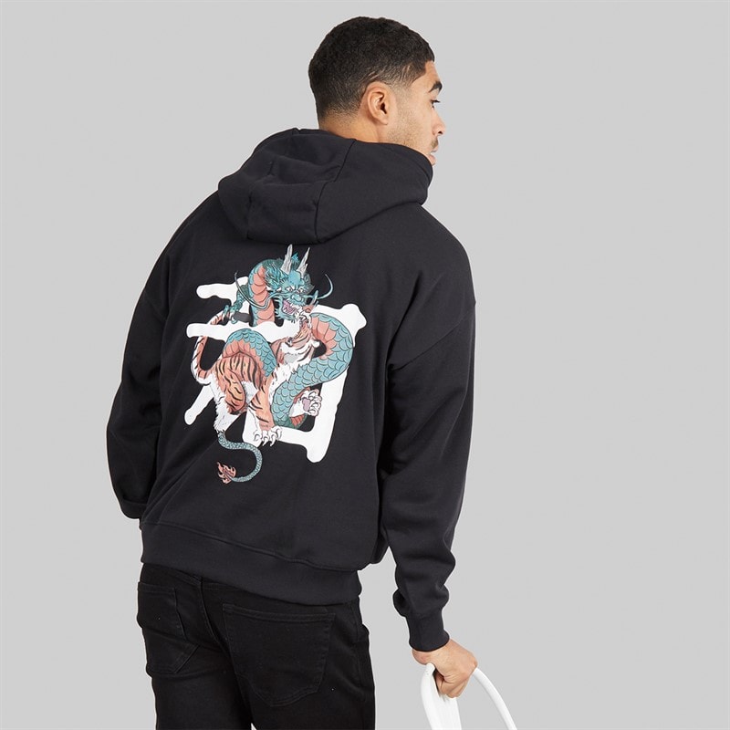 Mens Chiba Hoodie Black - Image 1