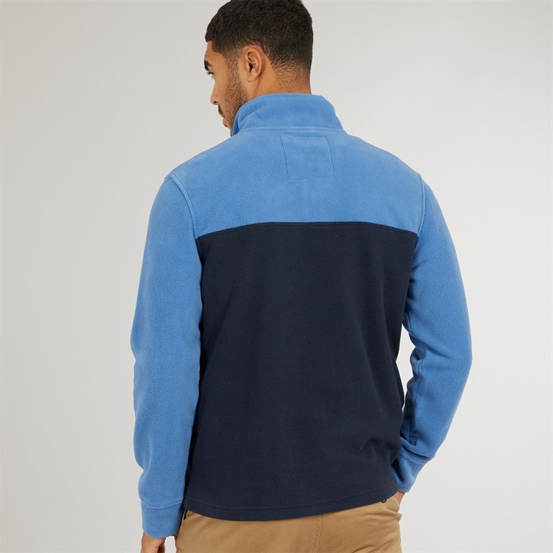 Mens Wham 1/4 Zip Fleece Colbalt/Navy - Image 2