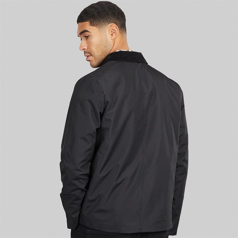 Mens Cover Jacket Black - Image 2