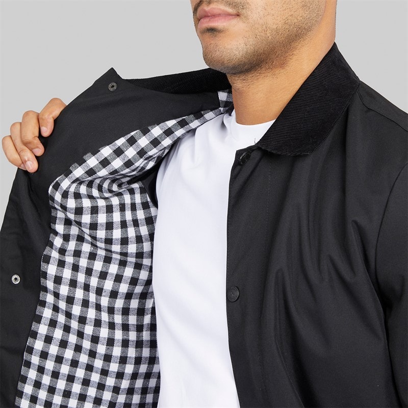 Mens Cover Jacket Black - Image 3