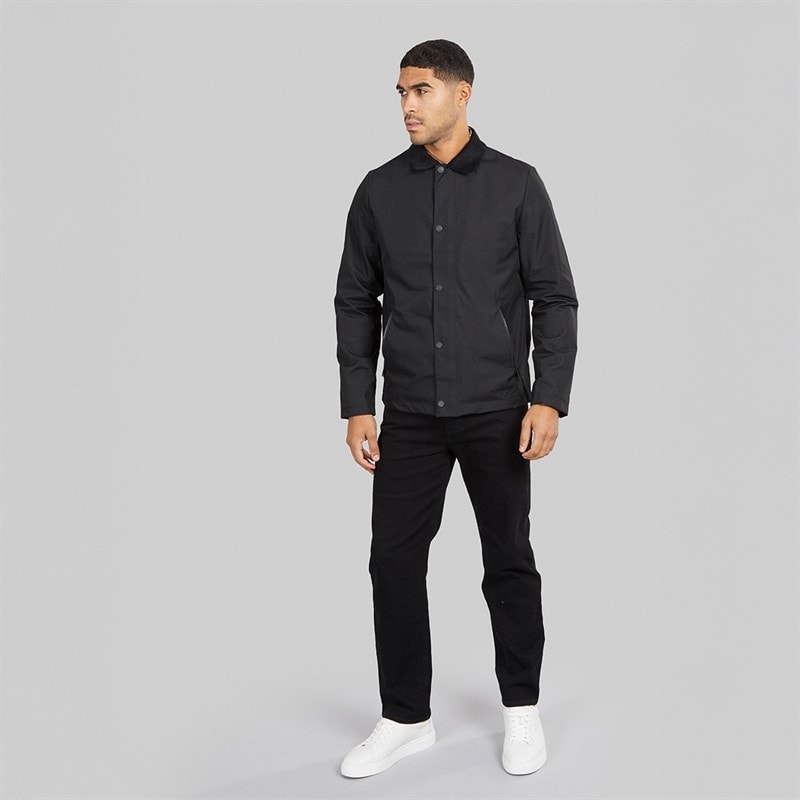Mens Cover Jacket Black - Image 4