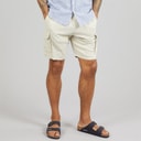 Mens Bristol Cargo Shorts Light Stone