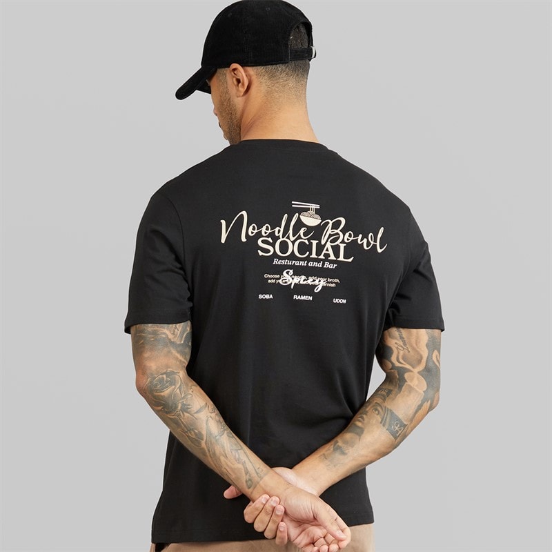Mens Orr T-Shirt Black - Image 1