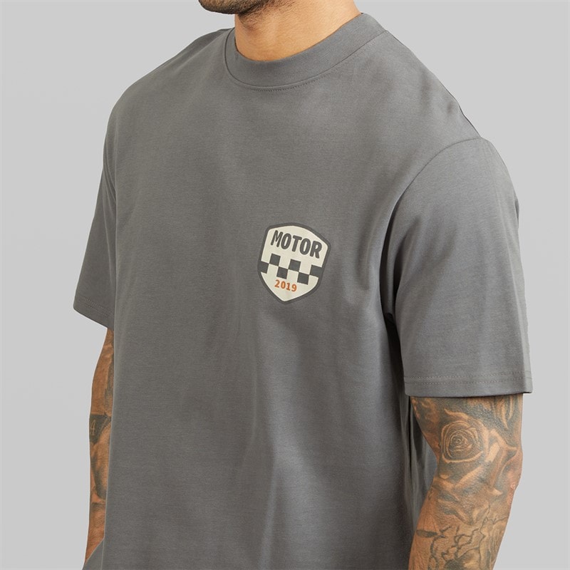 Mens Nol T-Shirt Slate - Image 5