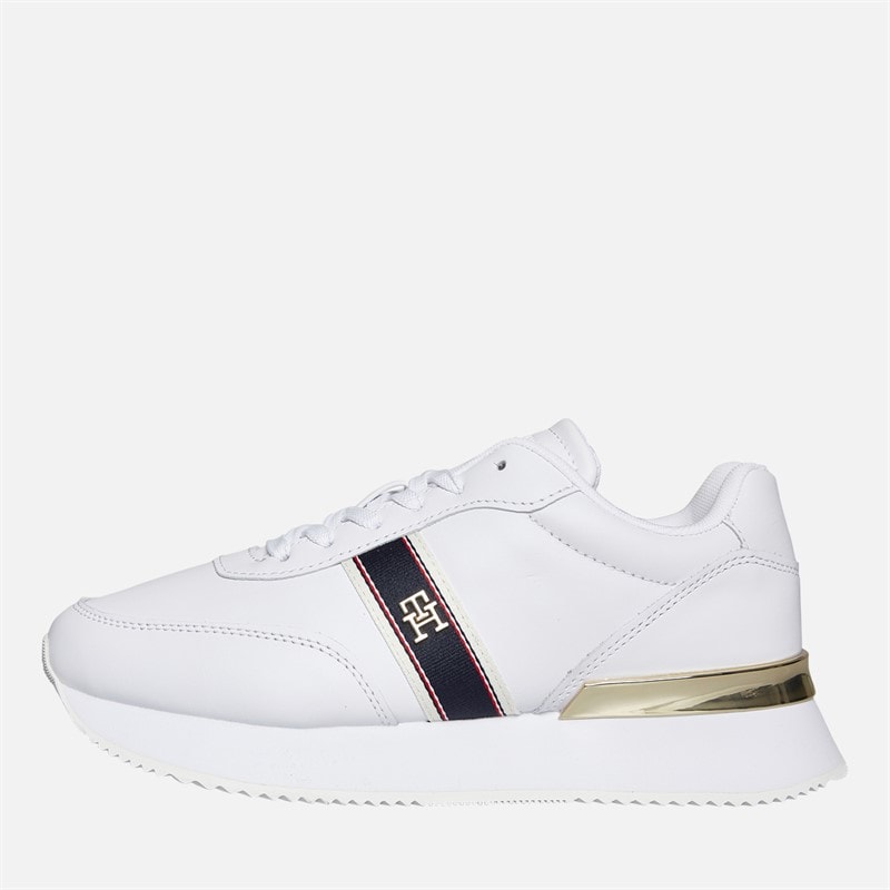 Tommy Hilfiger Womens Runner Trainers White
