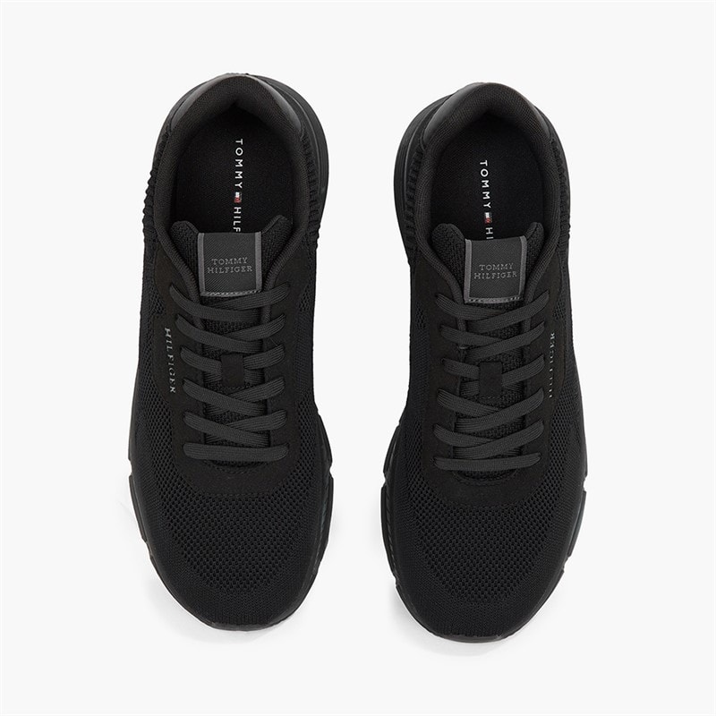 Mens Lightweight Trainers Black - Image 5