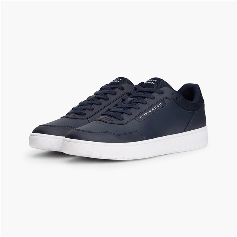 Mens Basket Core Perforated Trainers Desert Sky - Image 5