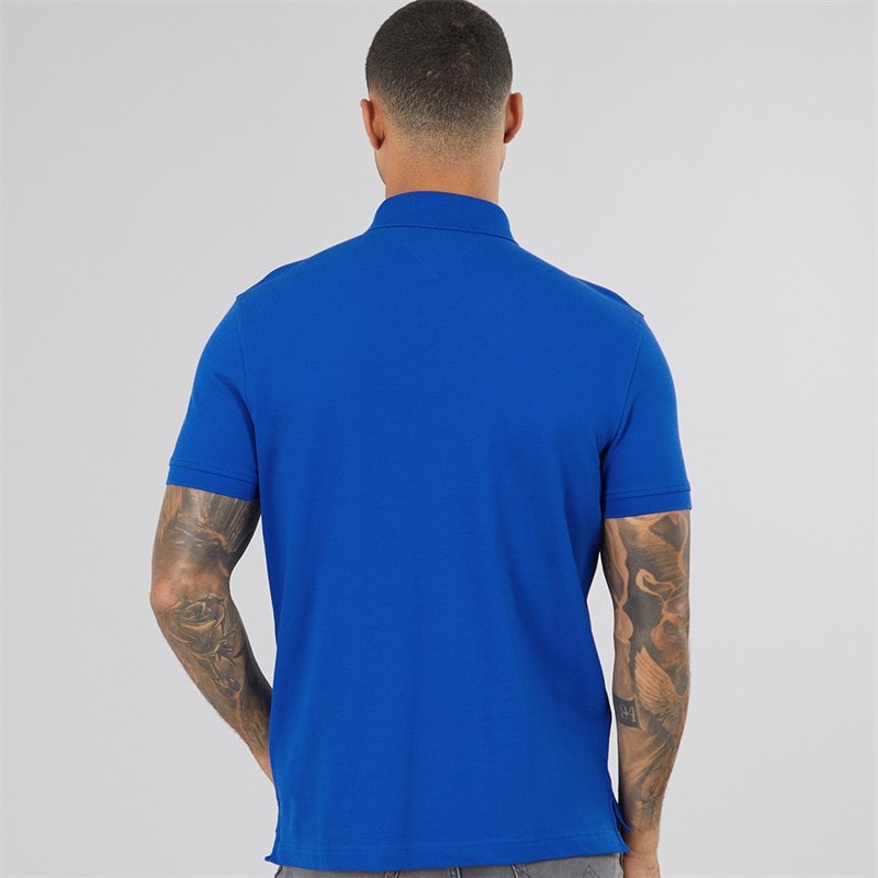 Mens 1985 Polo Shirt Regal Blue - Image 2