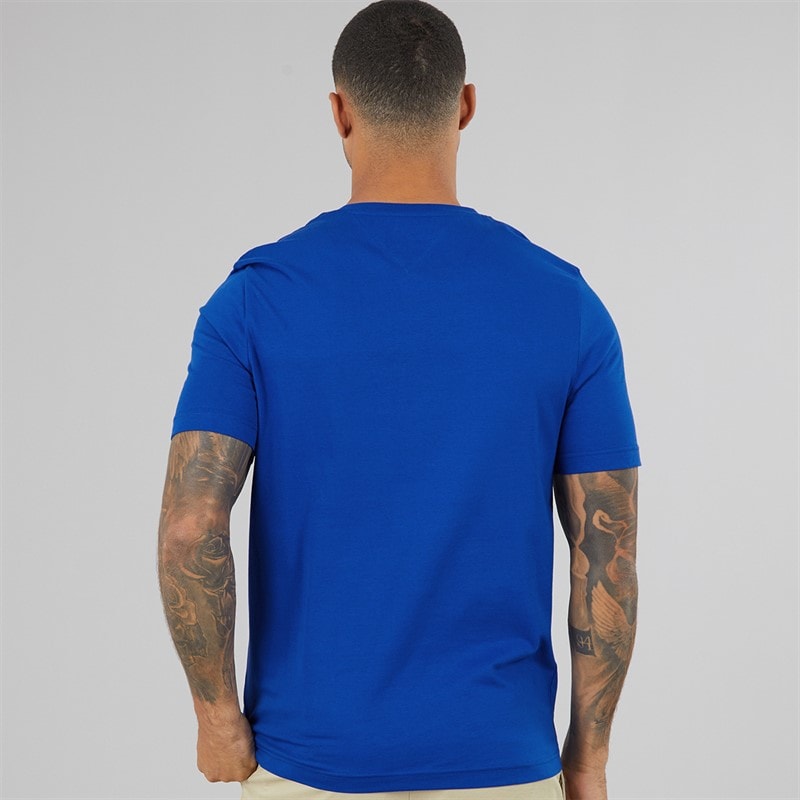 Mens Main Flag T-Shirt Regal Blue - Image 2