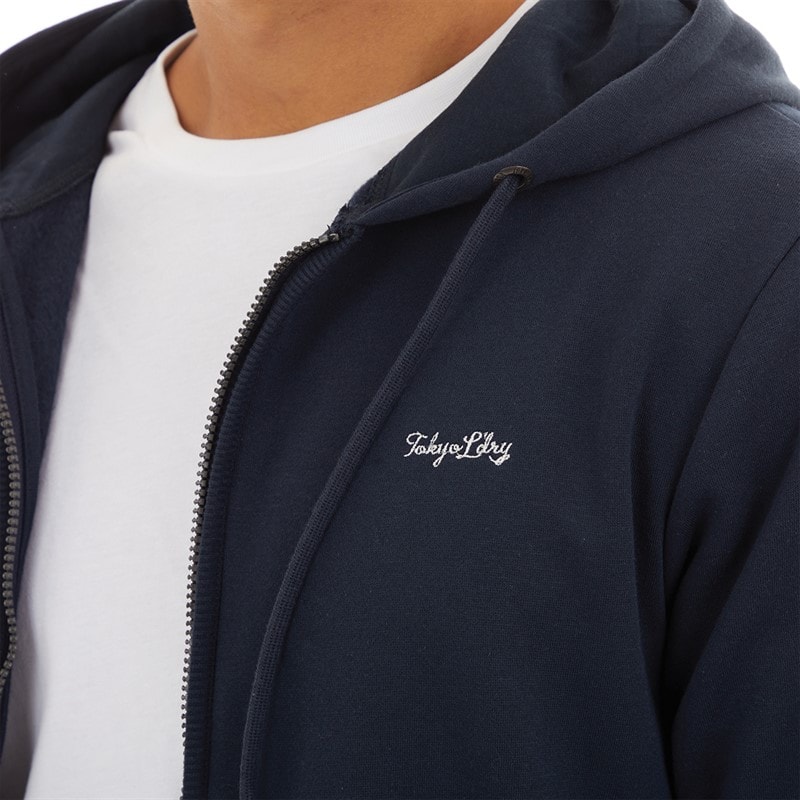 Mens Antic Tracksuit Navy - Image 3