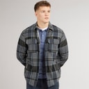 Mens Ulriken Sherpa Lined Long Sleeve Shirt Black
