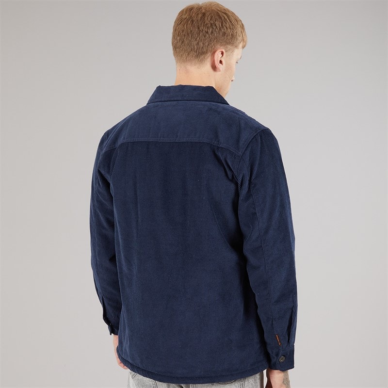 Mens Cropley Fleece Jacket Iris Navy - Image 2