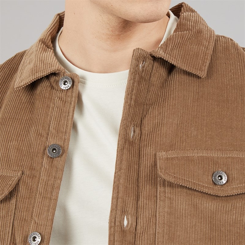 Mens Cropley Fleece Jacket Dark Stone - Image 5