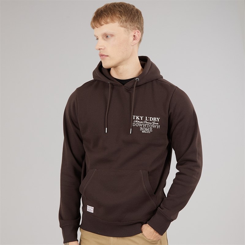 Mens Dudek Hoodie Chocolate Torte - Image 2