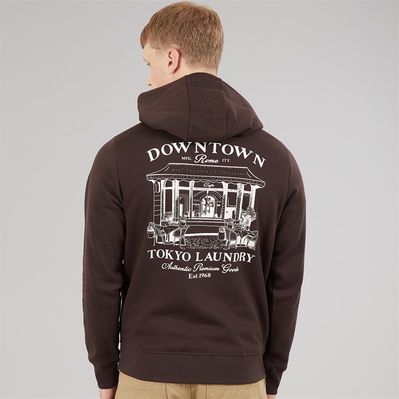 Mens Dudek Hoodie Chocolate Torte - Image 3