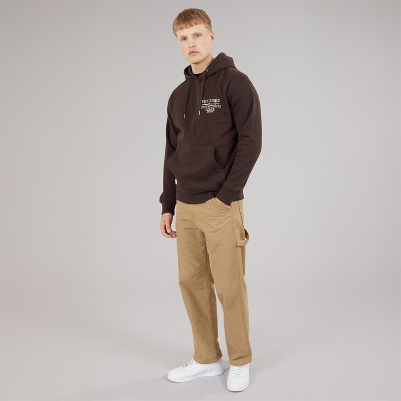 Mens Dudek Hoodie Chocolate Torte - Image 4