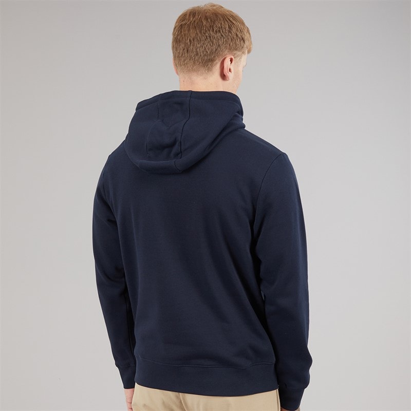 Mens Clyne Hoodie Sky Captain Navy - Image 2