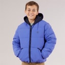 Boys Puffer Jacket Lavender Blue