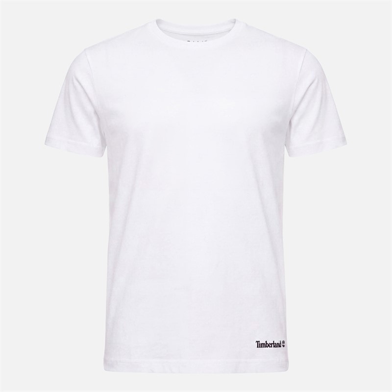 Mens Three Pack T-Shirts Black/White/Grey Marl - Image 3