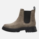 Womens Cambria Valley Mid Chelsea Boots Medium Grey Suede