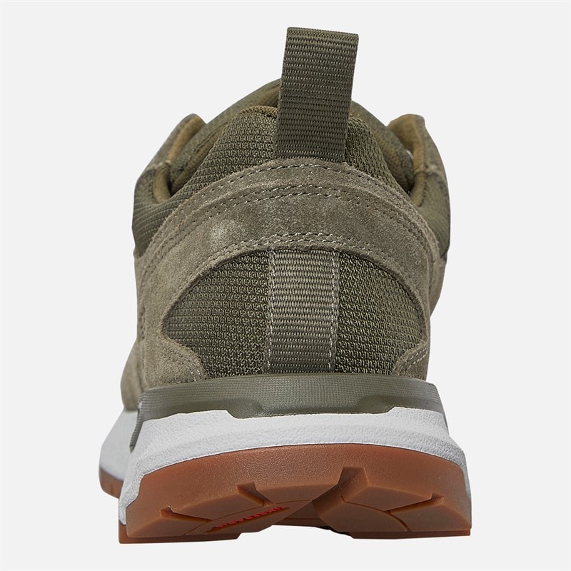 Mens Voyager Park Trainers Dark Green Mesh - Image 3