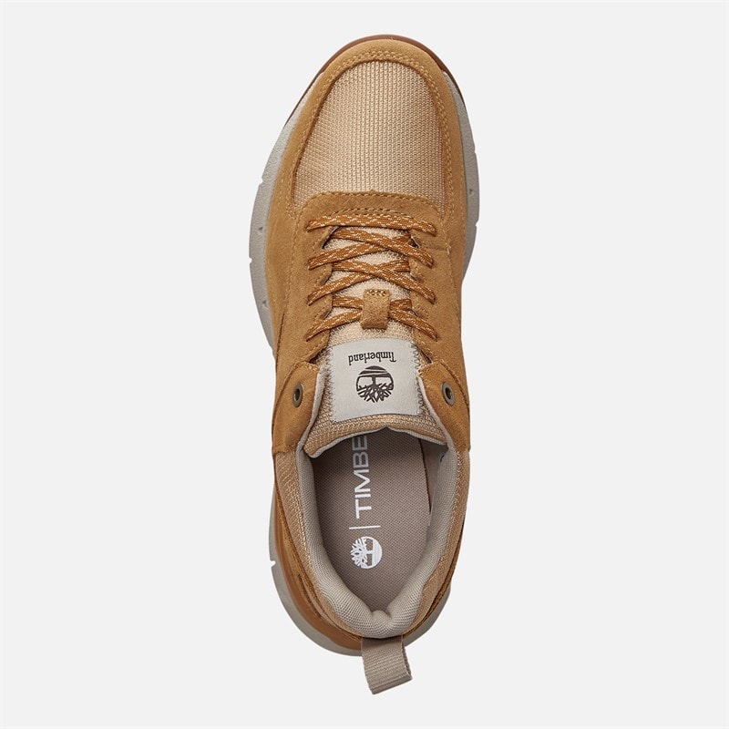 Mens Voyager Park Trainers Wheat Mesh - Image 4