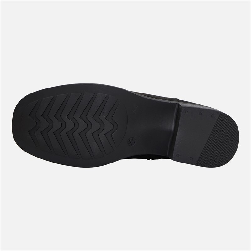 Womens Chelsea Boots Black Micro - Image 3