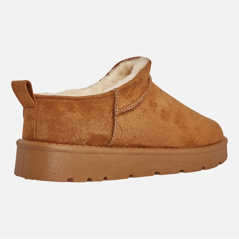Womens Cola Micro Cozy Boots Chestnut - Image 4