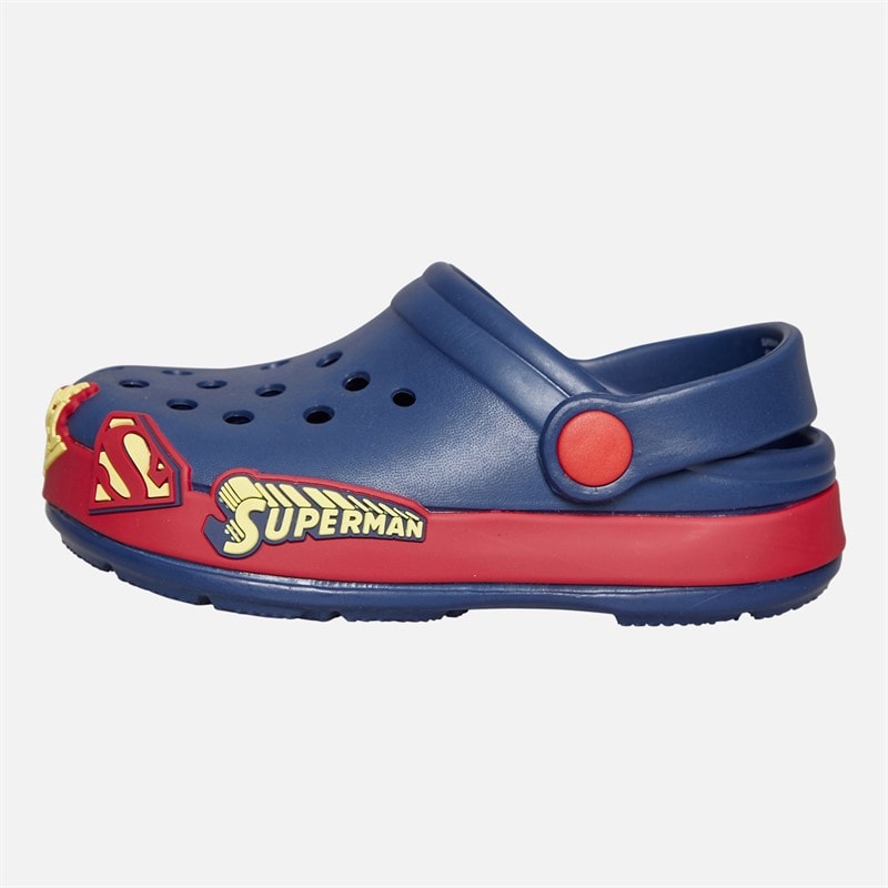 Boys Clogs Navy/Red/Multi - Image 2