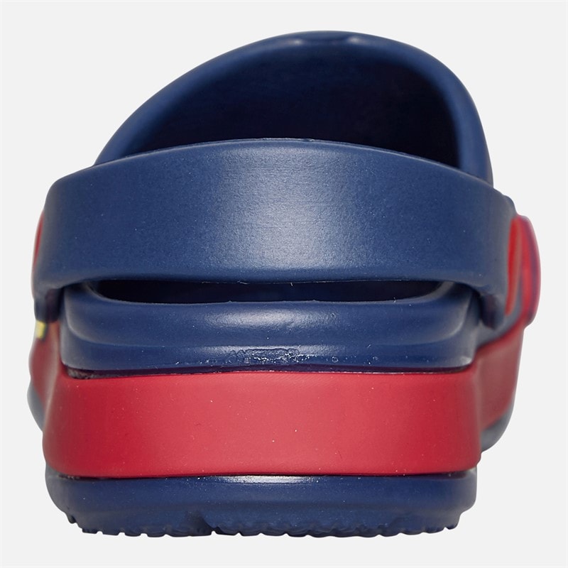 Boys Clogs Navy/Red/Multi - Image 4