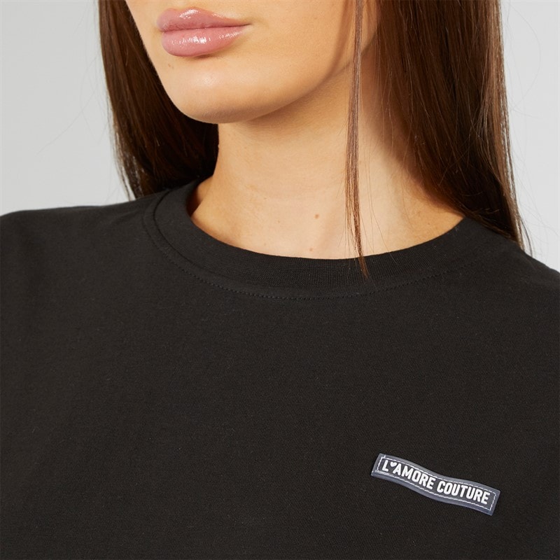 Womens Ryleigh T-Shirt Black - Image 3