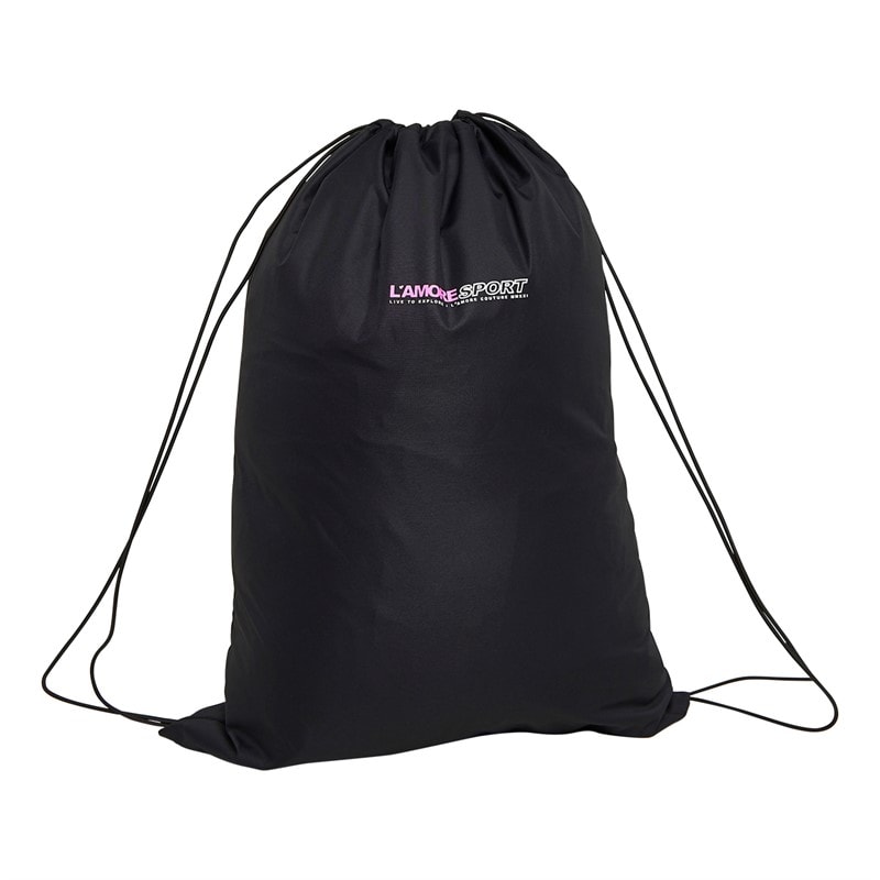 Womens Luna Waterproof Changing Robe Black/Pink - Image 5
