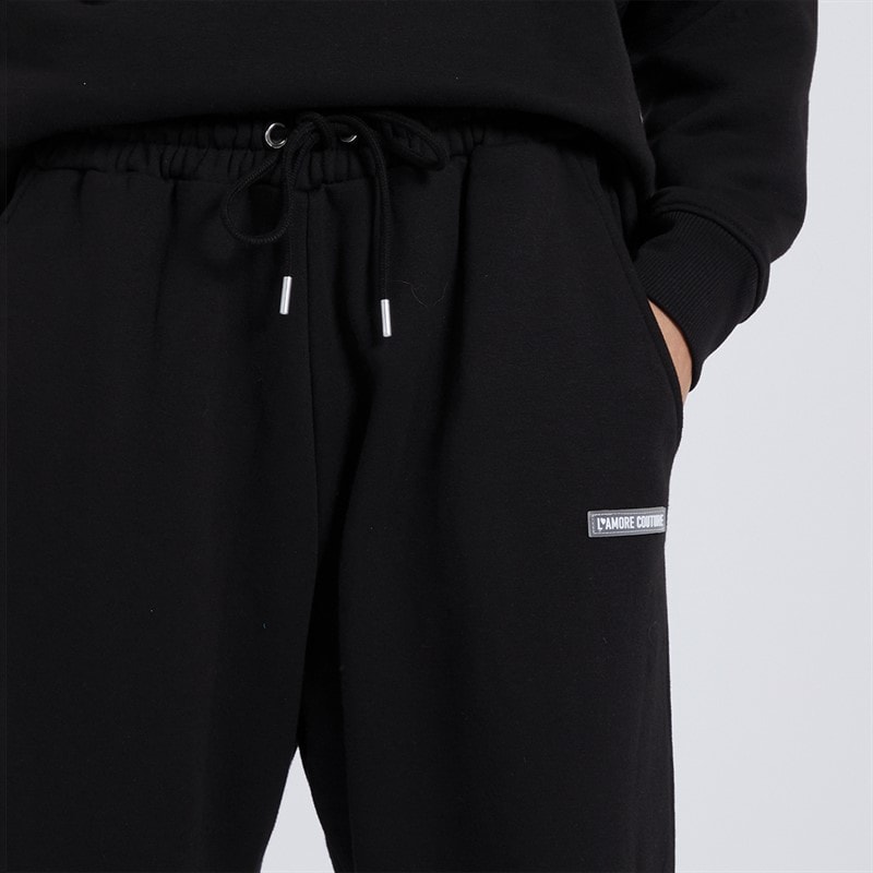 Womens Ryleigh Loose Fit Jogger Black - Image 3