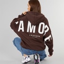 Womens Ryleigh Hoodie Brown