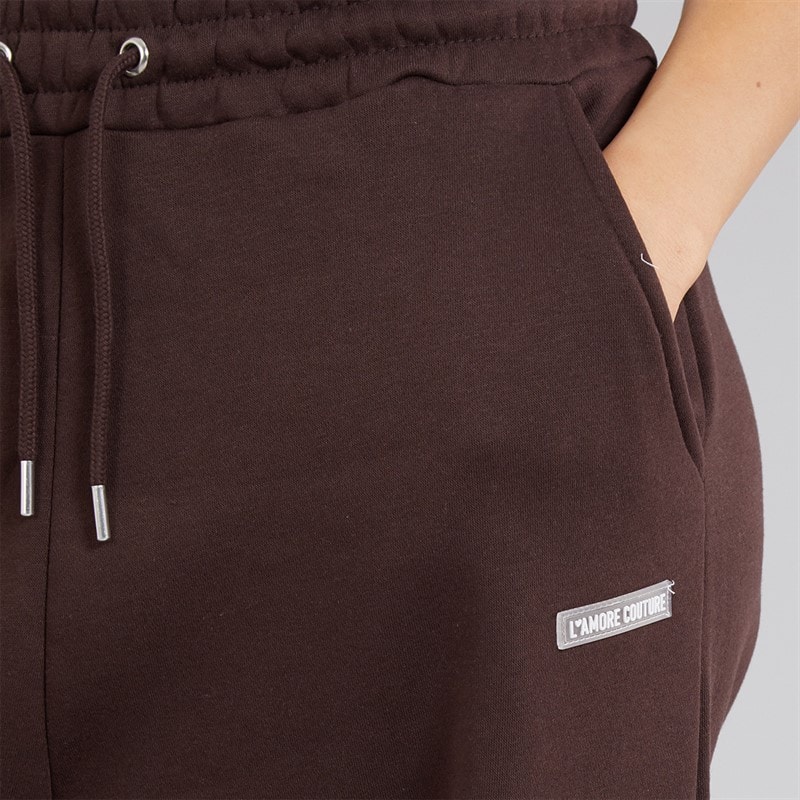 Womens Ryleigh Loose Fit Jogger Brown - Image 3